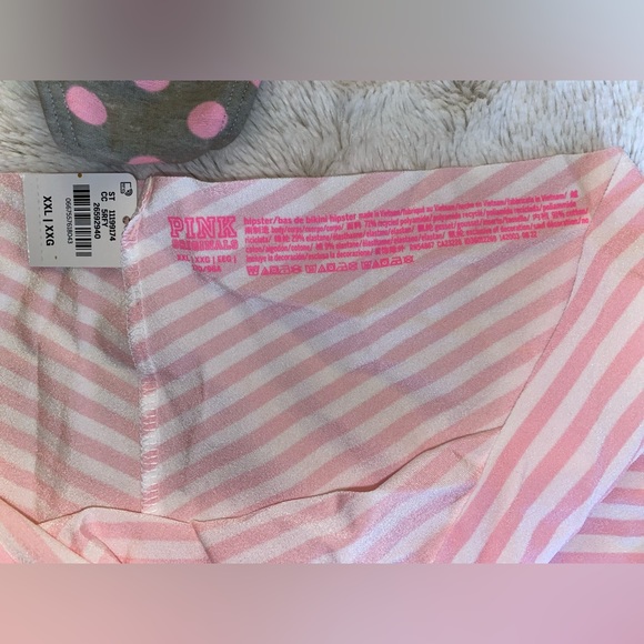 VS PINK ORIGINALS Y2K PANTIES PANTY SET HIPSTER BOYSHORT THONG HTF RARE NWT XXL - Picture 4 of 9